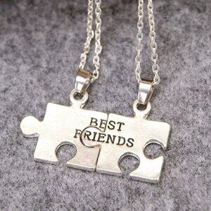 Best Friends Puzzle Piece Necklaces